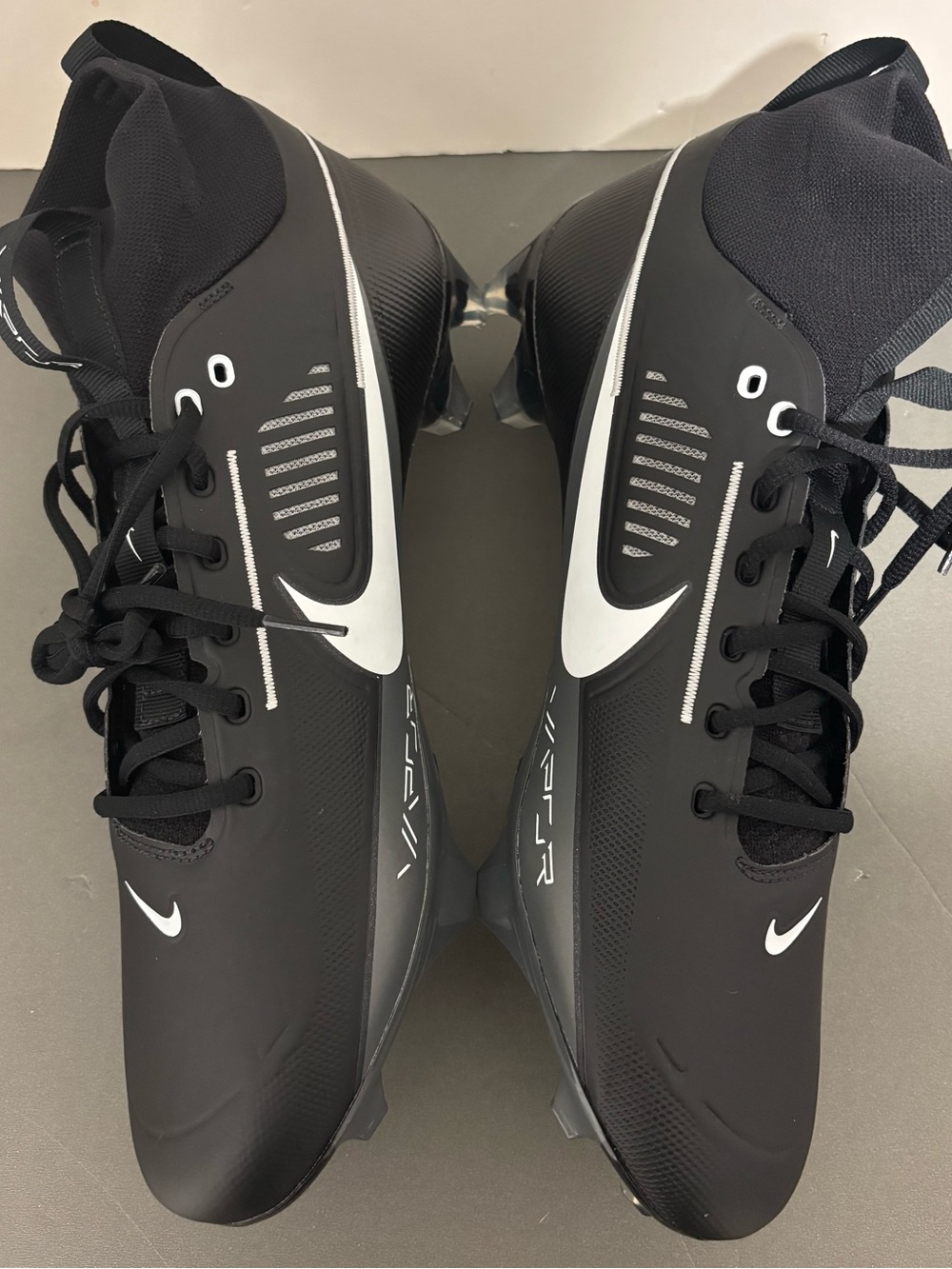 Nike Vapor Edge Pro 360 2 Mens Football Cleats Blk Sz 13.5 NEW NO BOX! - Picture 2 of 7